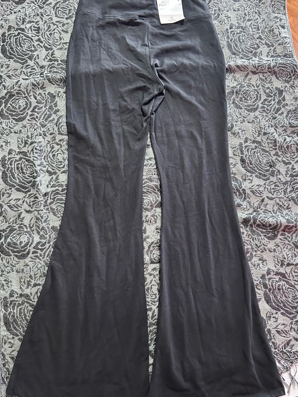 SO Black High-Waist Flared Yoga Pants